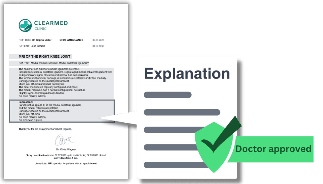 Trace edema | Explanation